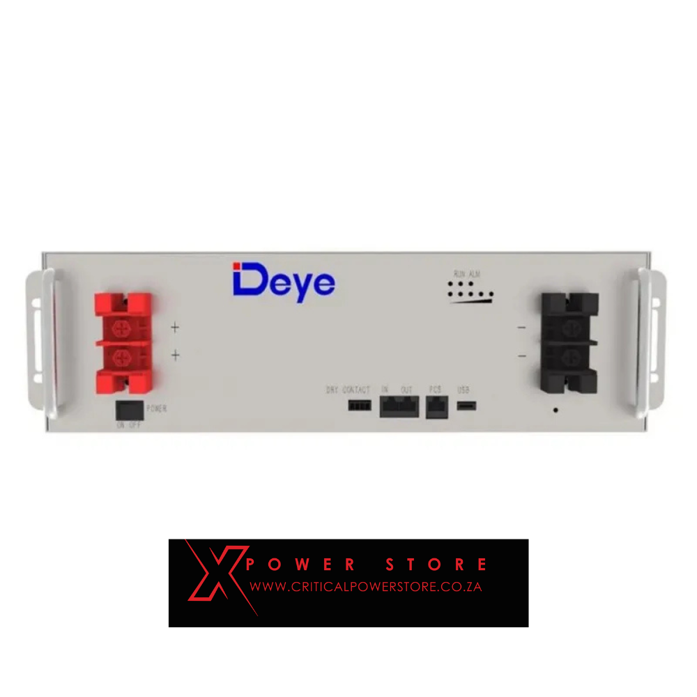 Deye Battery Lithium Ion Low Voltage 5.32Kwh 51.2V 104Ah Deye Battery Lithium Ion Low Voltage 5.32Kwh 51.2V 104Ah D Lithium LifePO4 Battery