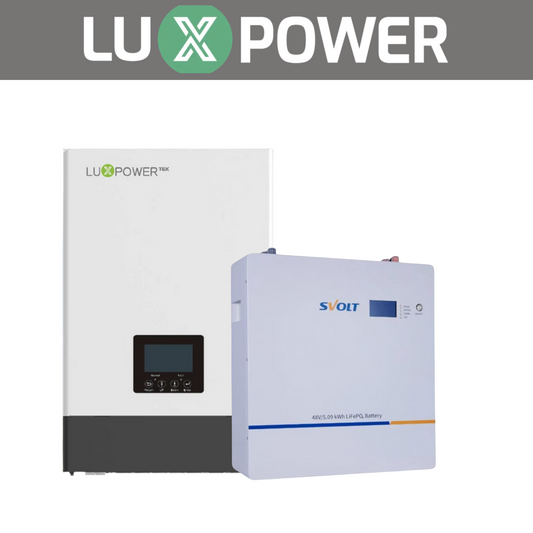 5kW Luxpower Inverter & Svolt 48V 106Ah Battery Combo Special for Optimal Power Solutions 5kW Luxpower Inverter Combo